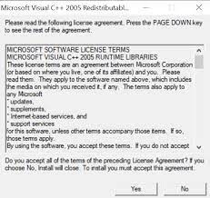 Microsoft Visual C++ 2005 SP1 Redistributable Package (x64)
