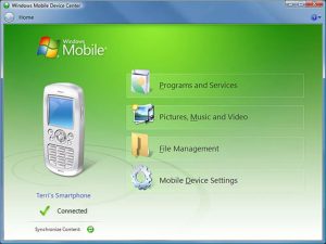 Microsoft Windows Mobile Device Center for Windows Vista (64-bit)