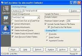 SMT ArchivER for Outlook 2003+